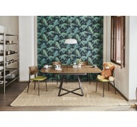 Комплект Итальянской мебели Midj - стол Paul + 4 стула Wrap Комплект Итальянской мебели Midj - стол Paul + 4 стула Wrap