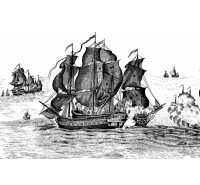 Фотообои Rebel Walls - High Seas, Black - R14501 