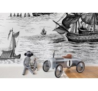 Фотообои Rebel Walls - High Seas, Black - R14501 