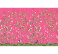Фотообои Rebel Walls - Chinoiserie Chic, Fuchsia - R16746 