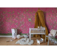 Фотообои Rebel Walls - Chinoiserie Chic, Fuchsia - R16746 