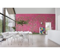 Фотообои Rebel Walls - Chinoiserie Chic, Fuchsia - R16746 