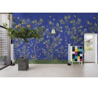 Фотообои Rebel Walls - Chinoiserie Chic, Cobalt - R16747 