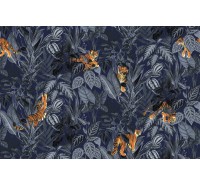 Фотообои Rebel Walls - Mischievous Tigers, Moonlight - R16813 