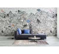 Фотообои Rebel Walls - Moon Rock - R16891 Фотообои Rebel Walls - Moon Rock - R16891