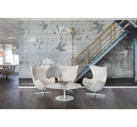 Фотообои Rebel Walls - Stairway Graffiti, Swallow - R16962 