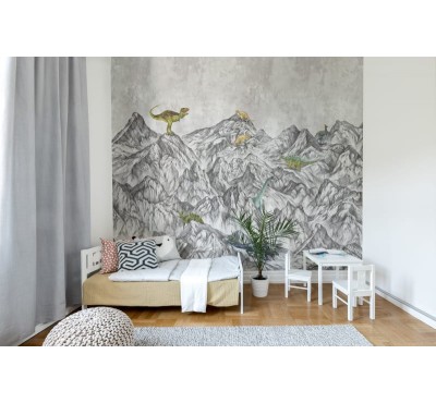 Фотообои Rebel Walls - Dinosaur Mountain - R16991 