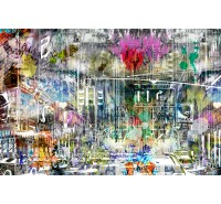 ФотоОбои Rebel Walls - Cartoon City, graffiti -R10623 