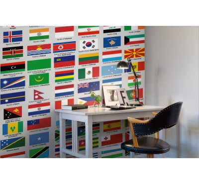 ФотоОбои Rebel Walls - Flags of Sovereign States - R10741 