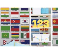 ФотоОбои Rebel Walls - Flags of Sovereign States - R10741 ФотоОбои Rebel Walls - Flags of Sovereign States - R10741