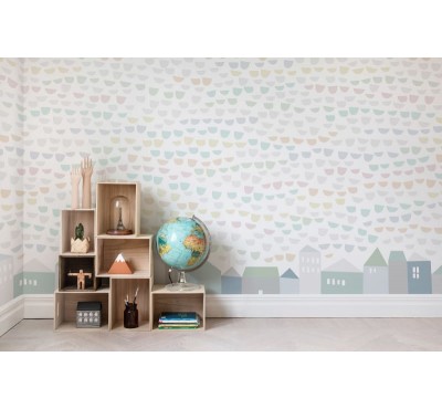 ФотоОбои Rebel Walls - Elephant Tears, Pastel - R14491 