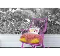 Фотообои Rebel Walls - Bellewood, Black Toile -R13053 Фотообои Rebel Walls - Bellewood, Black Toile -R13053