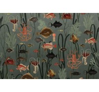 Фотообои Rebel Walls - Aquatic Life, Oxygen - R17141 Фотообои Rebel Walls - Aquatic Life, Oxygen - R17141