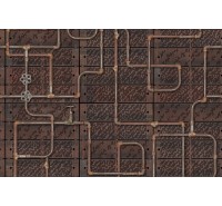 ФотоОбои Rebel Walls - Pipework Oxidation - R14421 ФотоОбои Rebel Walls - Pipework Oxidation - R14421