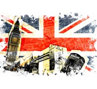 Фотообои Rebel Walls - Union Jack - R10781 