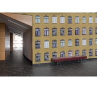 Фотообои Rebel Walls - Window Row, Saffron Street - R15872 Фотообои Rebel Walls - Window Row, Saffron Street - R15872