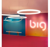 Подвесной светильник Artemide - Alphabet Of Light Linear Circular