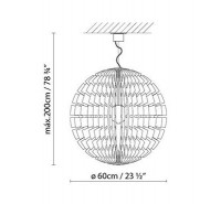 Подвесной светильник B.lux - Helios Wood Подвесной светильник B.lux - Helios Wood