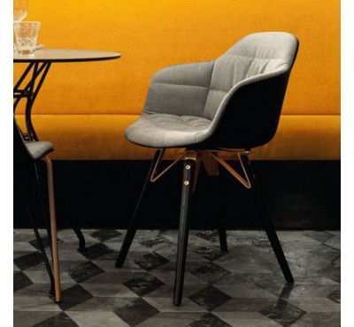Обеденный стул Bontempi Casa - Mood-Covered 1 Обеденный стул Bontempi Casa - Mood-Covered 1