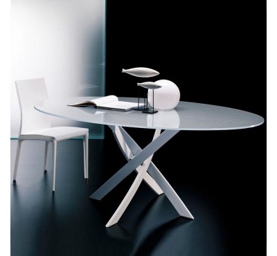 Обеденный стол Bontempi Casa - Barone Table Oval Обеденный стол Bontempi Casa - Barone Table Oval