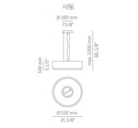 Подвесной светильник Estiluz - Iris T-2714 Подвесной светильник Estiluz - Iris T-2714