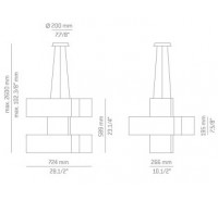 Подвесной светильник Estiluz - Shadow T-2935 Подвесной светильник Estiluz - Shadow T-2935