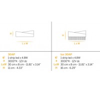 Настенный светильник Euroluce Horizon AP Настенный светильник Euroluce Horizon AP