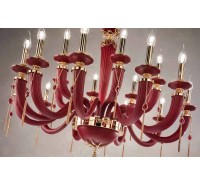 Люстра Euroluce Julienne Red_Gold Люстра Euroluce Julienne Red_Gold