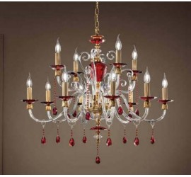 Люстра Euroluce Rubino Alicante