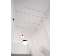 Подвесной светильник Flos - String Light Sphere Head 22Mt Cable F6490030 Подвесной светильник Flos - String Light Sphere Head 22Mt Cable F6490030