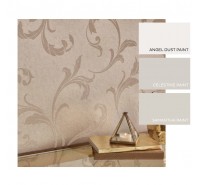 Обои флизелиновые Graham&Brown Established - Baroque Bead Champagne Wallpaper 103818