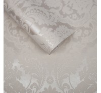 Обои флизелиновые Graham&Brown Established - Gothic Damask Flock White Wallpaper 104565 Обои флизелиновые Graham&Brown Established - Gothic Damask Flock White Wallpaper 104565