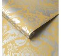 Обои флизелиновые Graham&Brown Established - Desire Saffron Wallpaper 105902 Обои флизелиновые Graham&Brown Established - Desire Saffron Wallpaper 105902