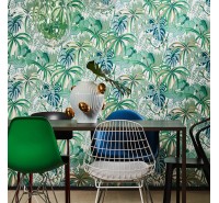 Обои флизелиновые HookedOnWalls Jungle Jive - Greenery