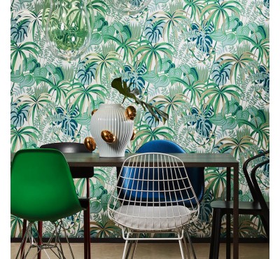 Обои флизелиновые HookedOnWalls Jungle Jive - Greenery