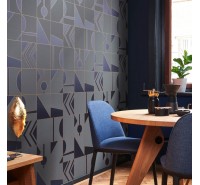 Обои флизелиновые HookedOnWalls Tinted Tiles - Groove