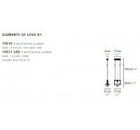 Светильник Ilfari - Elements Of Love H1