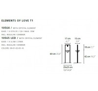 Настольная лампа Ilfari - Elements Of Love T1
