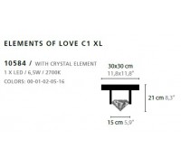 Потолочный светильник Ilfari - Elements Of Love C Потолочный светильник Ilfari - Elements Of Love C