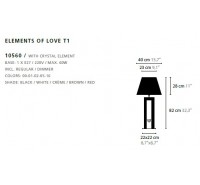 Настольная лампа Ilfari - Elements Of Love T Настольная лампа Ilfari - Elements Of Love T