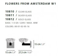 Бра Ilfari - Flowers From Amsterdam W1 Бра Ilfari - Flowers From Amsterdam W1