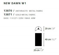 Бра Ilfari - New Dawn W1 Бра Ilfari - New Dawn W1