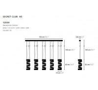 Светильник Ilfari - Secret Club H3 | H5 Светильник Ilfari - Secret Club H3 | H5