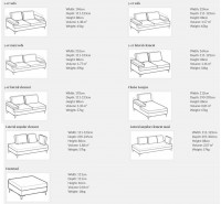 Модульный диван LeComfort - Luis Modular Sofa Модульный диван LeComfort - Luis Modular Sofa