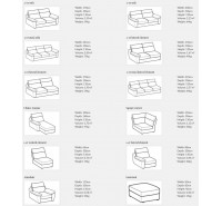Модульный диван LeComfort - Medea Modular Sofa Модульный диван LeComfort - Medea Modular Sofa