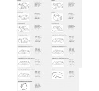 Модульный диван LeComfort - Paloma Modular Sofa Модульный диван LeComfort - Paloma Modular Sofa