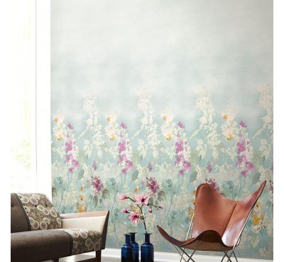 Обои флизелиновые Mayflower Wallpaper -  Hollyhocks MF81202M