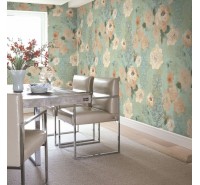 Обои флизелиновые Mayflower Wallpaper -  Paper Rose Mural MF42102M