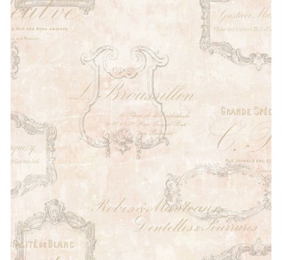 Обои флизелиновые Mayflower Wallpaper -  Champagne Labels MF11001