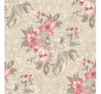 Обои флизелиновые Mayflower Wallpaper -  Painted Flowers Damask MF40300